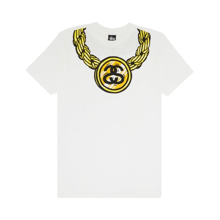 

Футболка Stussy Chained 'White', белый