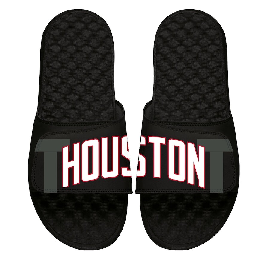

Шлепанцы ISlide Houston Rockets, черный