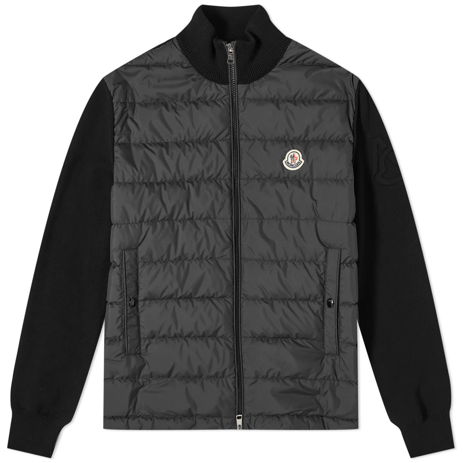 Куртка Moncler Down Knit, черный