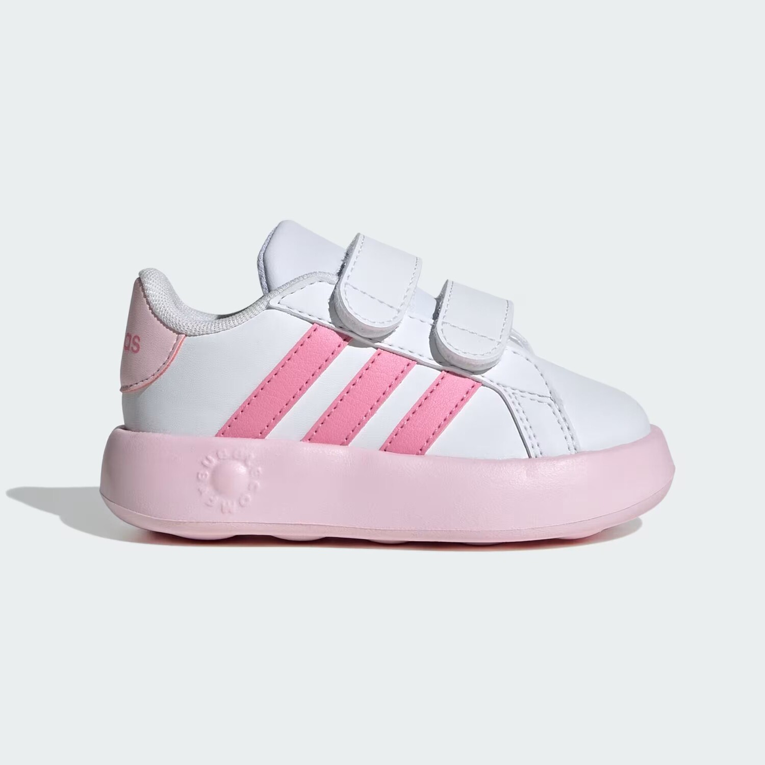 

Кроссовки Grand Court 2.0 Детская Adidas, цвет Cloud White/Bliss Pink/Clear Pink