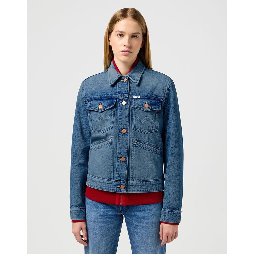 Куртка Wrangler 112350343 Heritage Denim, синий