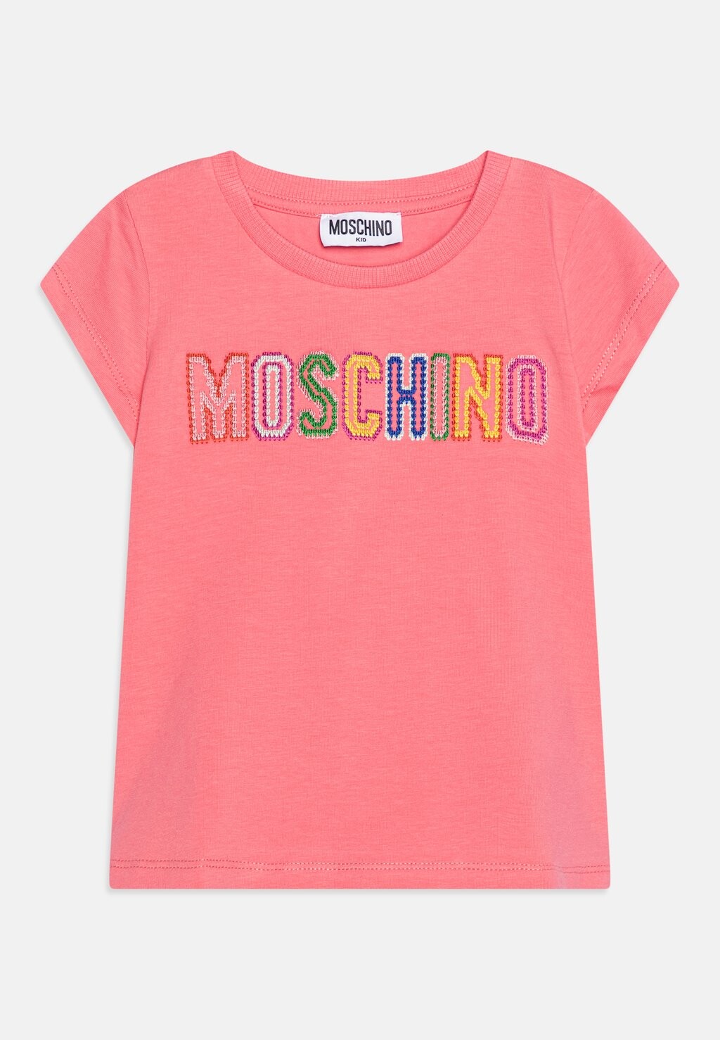 

Футболка с принтом TEEN MOSCHINO, цвет rosa