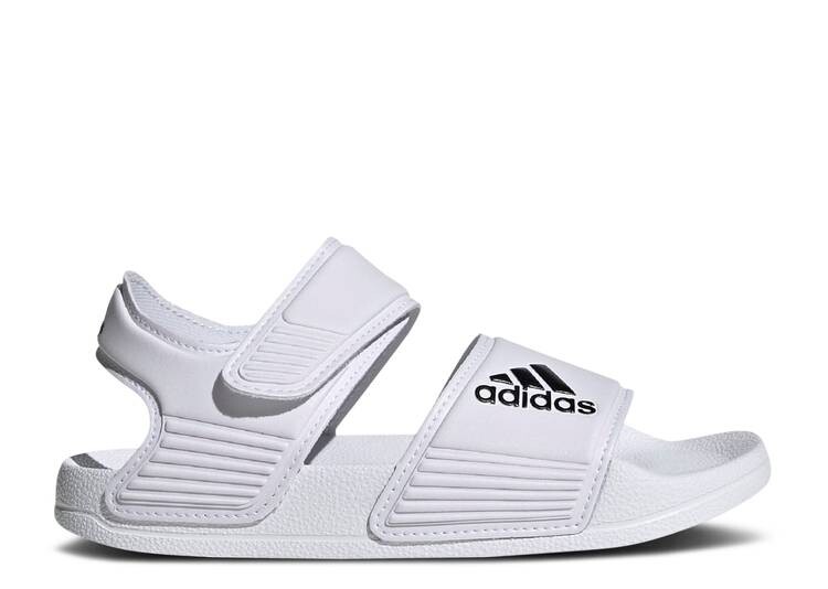 

Кроссовки Adidas ADILETTE SANDAL 'WHITE BLACK', белый