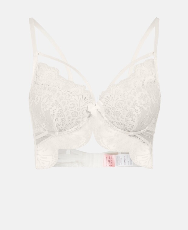 

Бюстгальтер на косточках, чашка BG Hunkemöller, белый