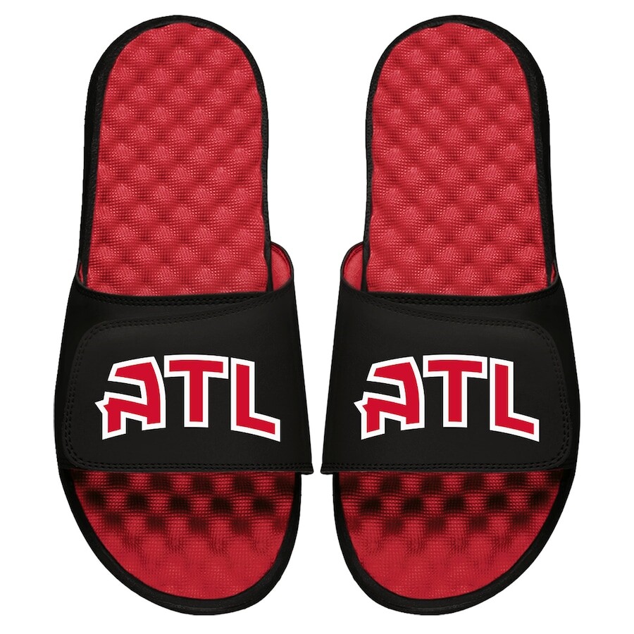 

Шлепанцы ISlide Atlanta Hawks, красный