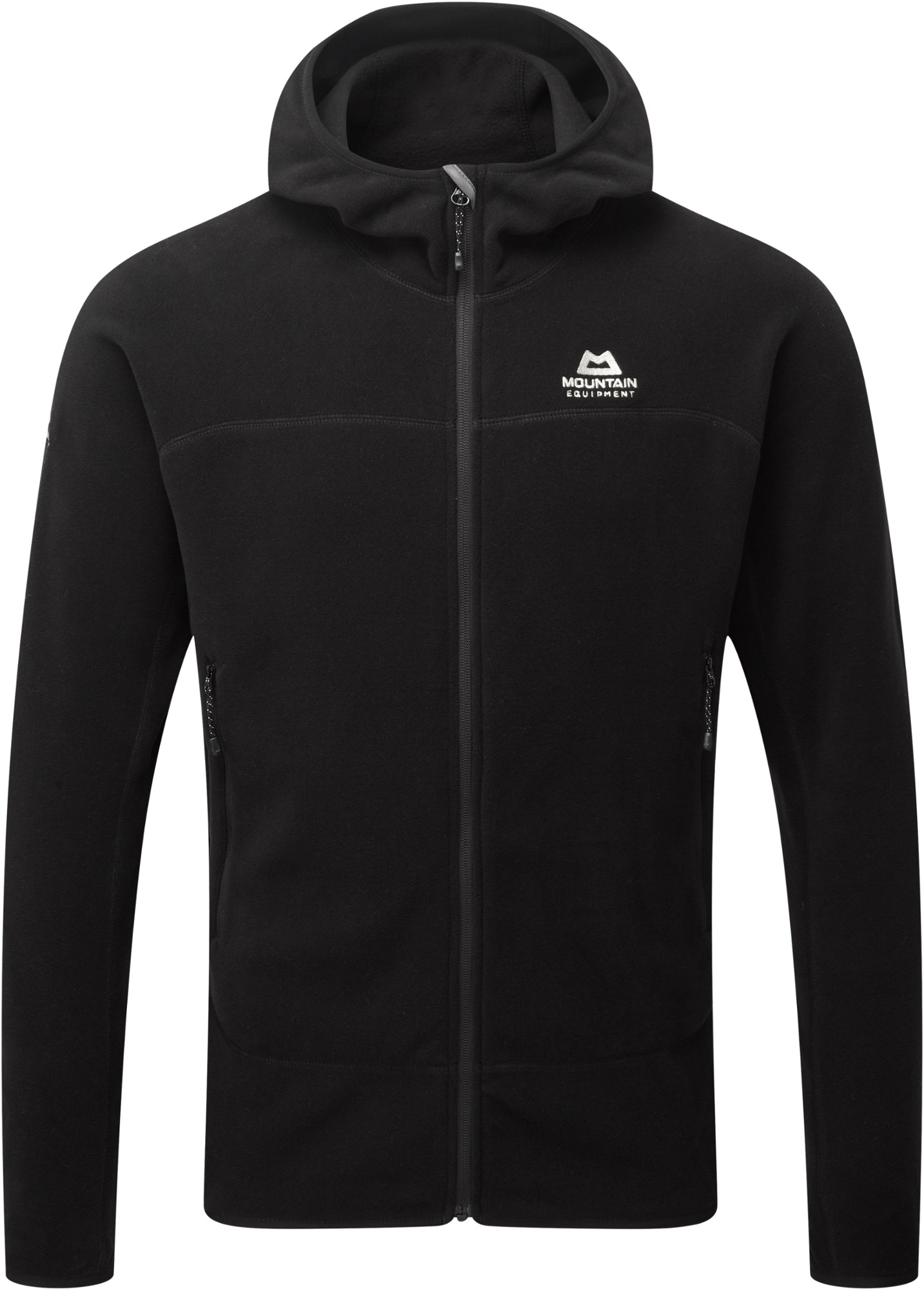 Флисовая куртка с микро-молнией - мужская Mountain Equipment, черный