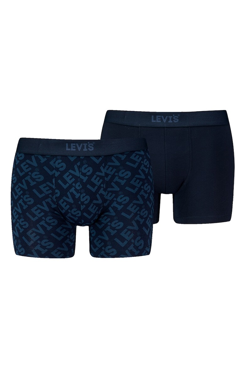 

Боксеры с логотипом, 2 пары Levi'S, синий