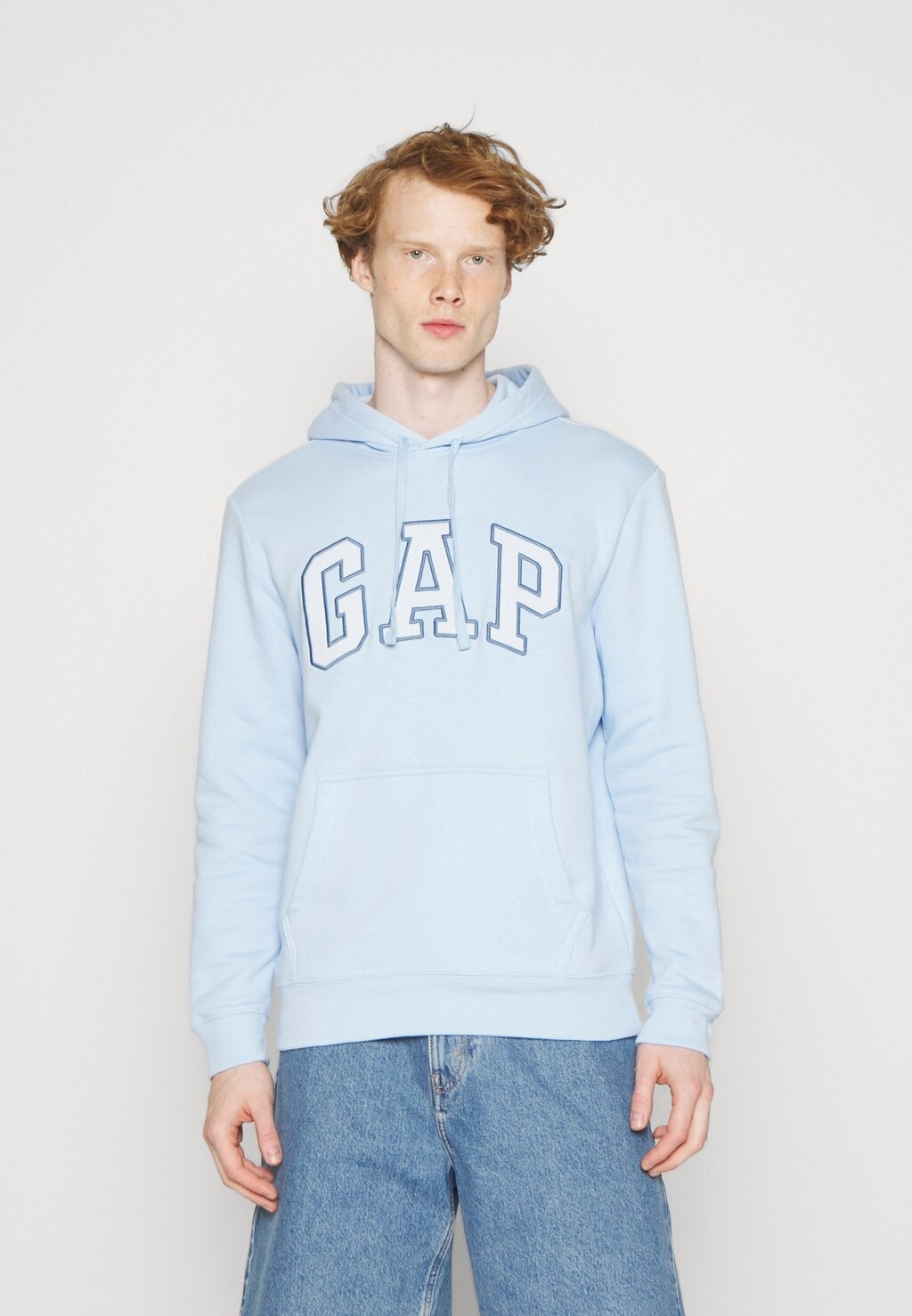 

Толстовка GAP Heritage Logo, лазурно-синий