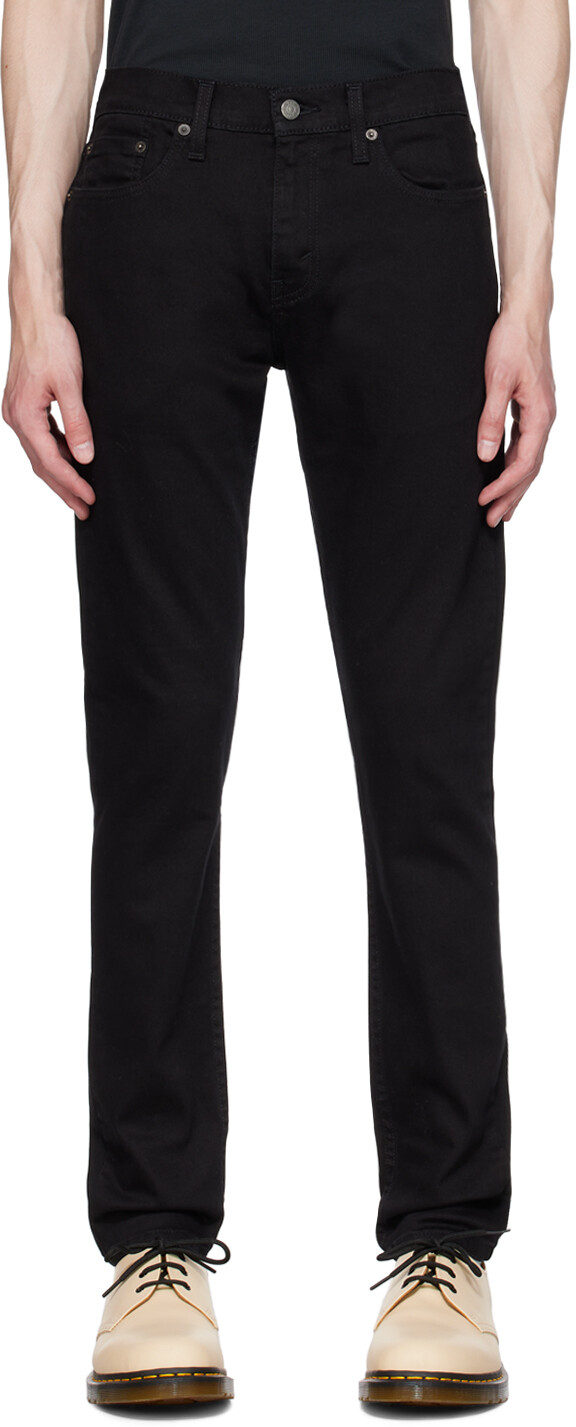 

Черные зауженные джинсы 512 Levi's