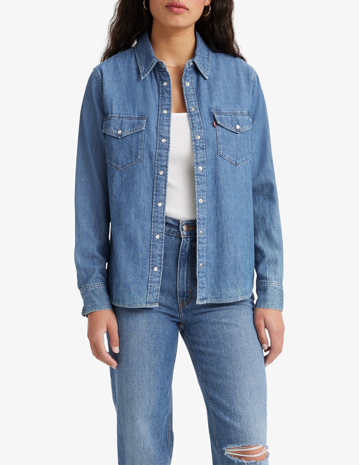 

Легендарная футболка в стиле вестерн Levi's, синий