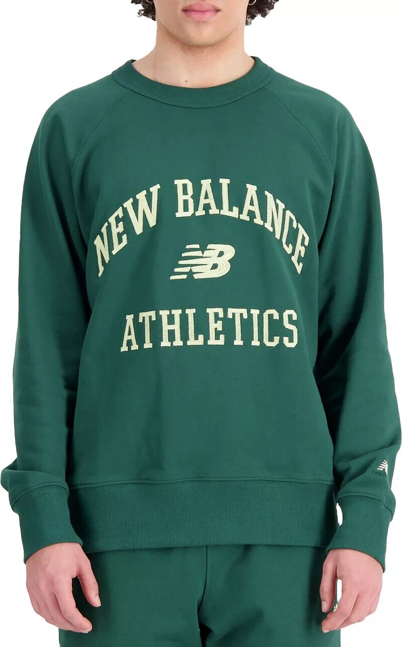 

Мужская флисовая толстовка с круглым вырезом New Balance для легкой атлетики