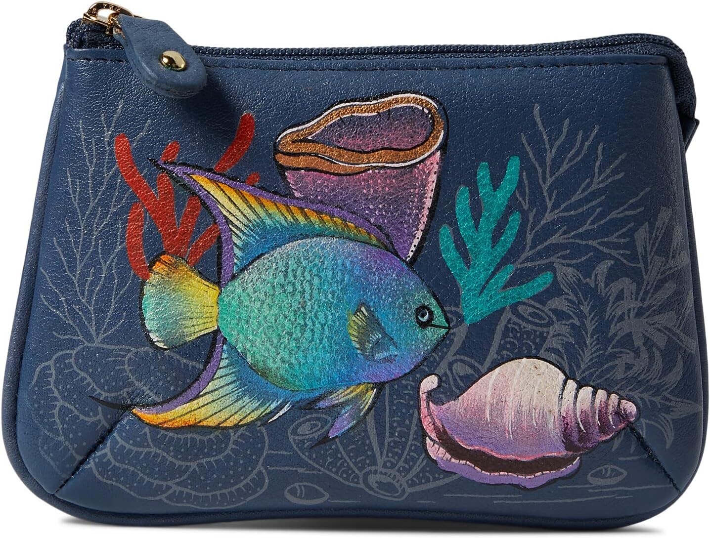 

Средний кошелек для монет 1107 Anuschka, цвет Mystical Reef