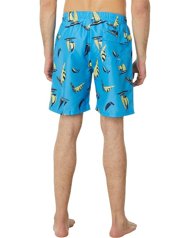 

Шорты для плавания U.S. POLO ASSN. Sailboat 1 Swim Shorts, цвет Blue Fin