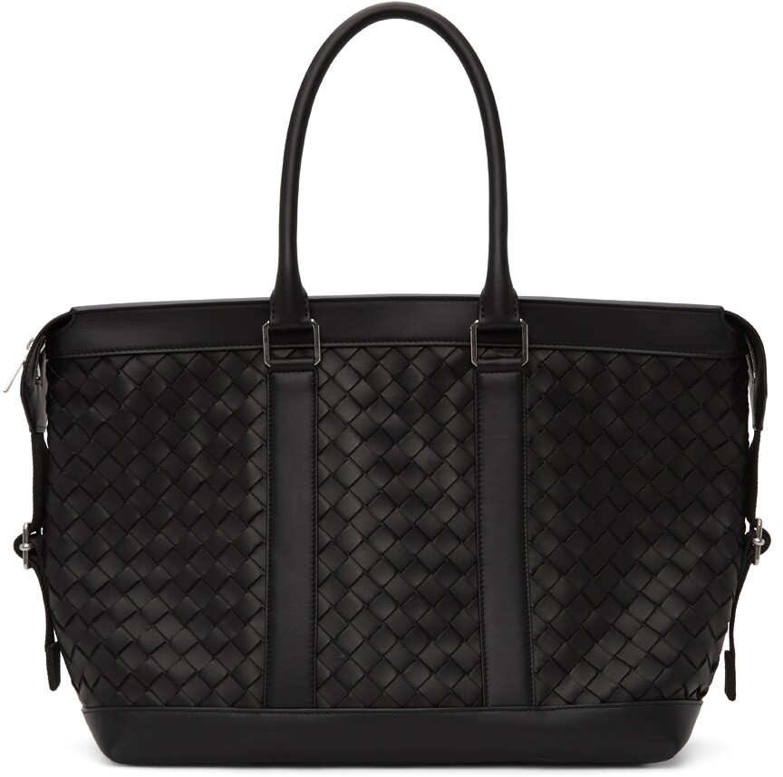 

Черная сумка-тоут Intrecciato Bottega Veneta