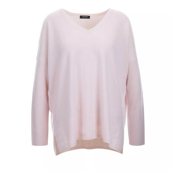 

Пулловер v-pullover sehr weit 480 rose S.Marlon, розовый