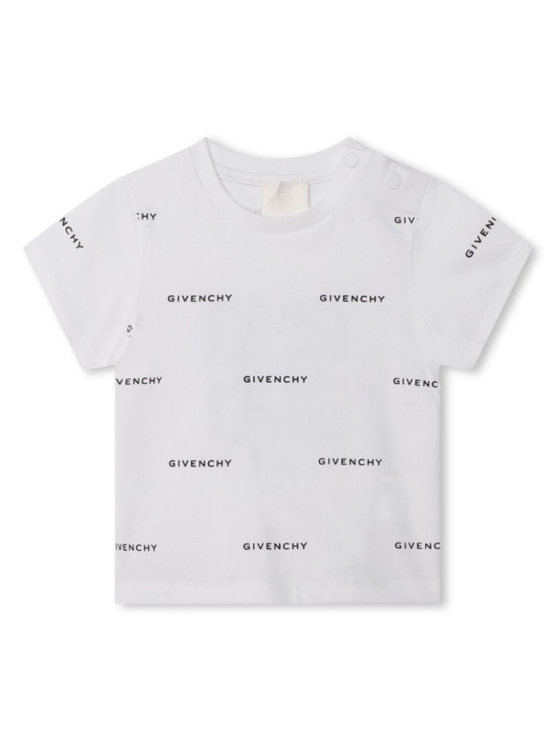 

Givenchy Kids футболка с логотипом, белый