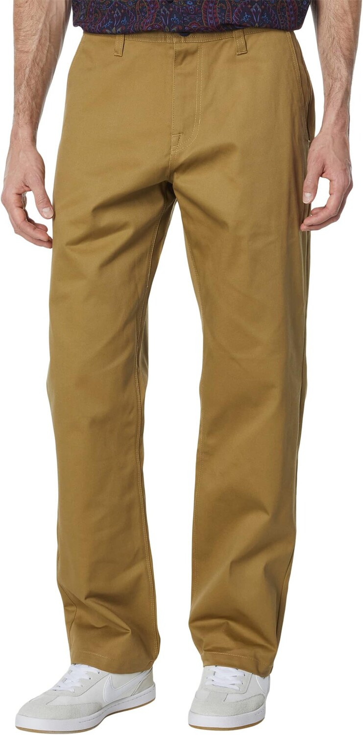 

Брюки-чиносы Frickin Skate Volcom, цвет Dark Khaki