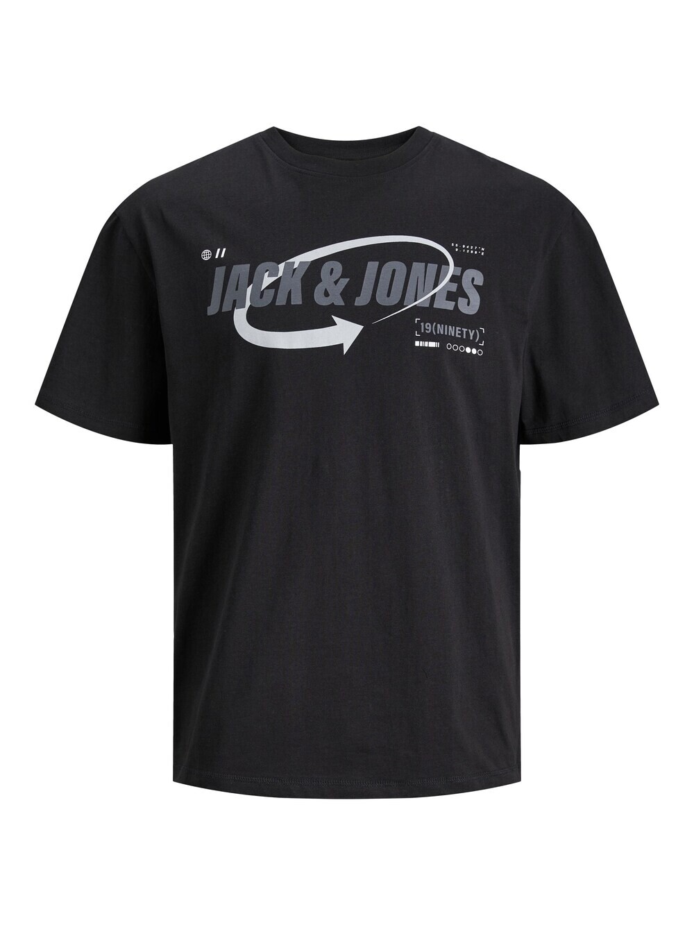 

Футболка JACK & JONES BLACK, черный