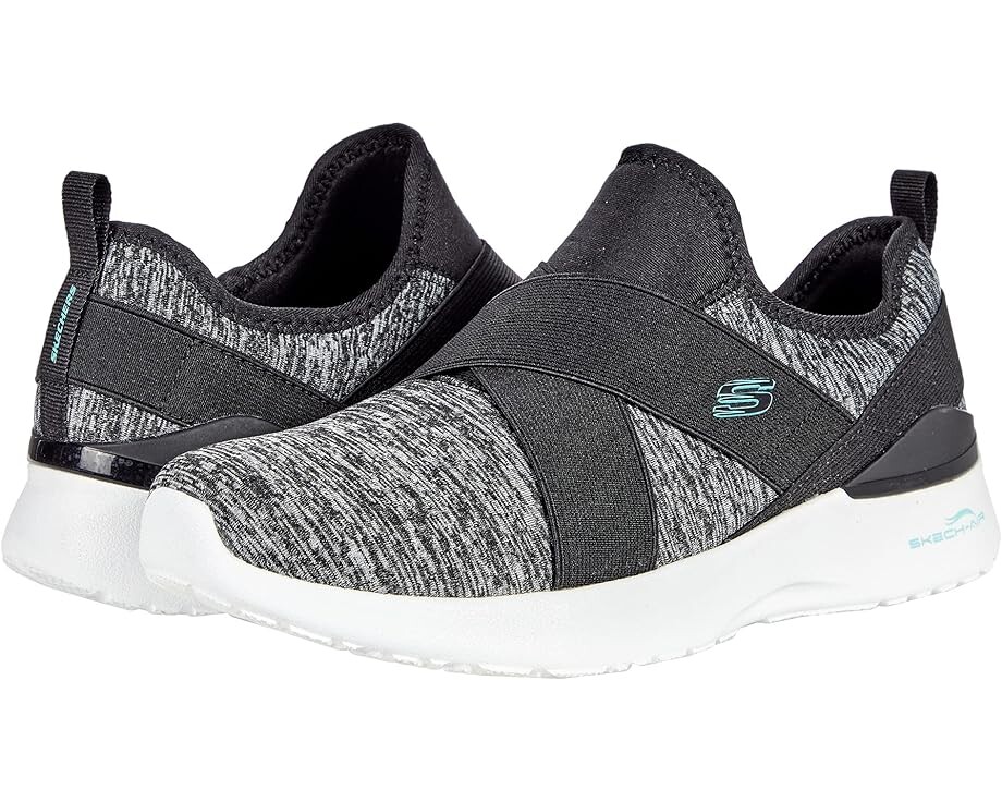 Кроссовки SKECHERS Skech-Air Dynamight-Big Step, цвет Black/Turquoise кроссовки skechers sport skech air dynamight black rose gold