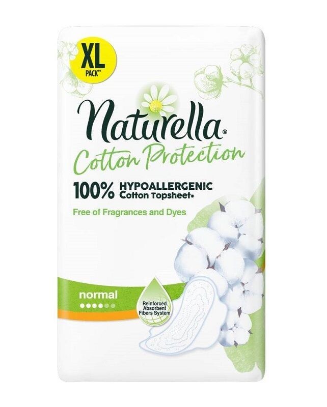 

Naturella Cotton Protection Normal Deo гигиенические салфетки, 22 op.