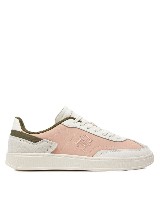 

Кроссовки Th Heritage Court Sneaker Sde FW0FW08037 Tommy Hilfiger, красочный/розовый