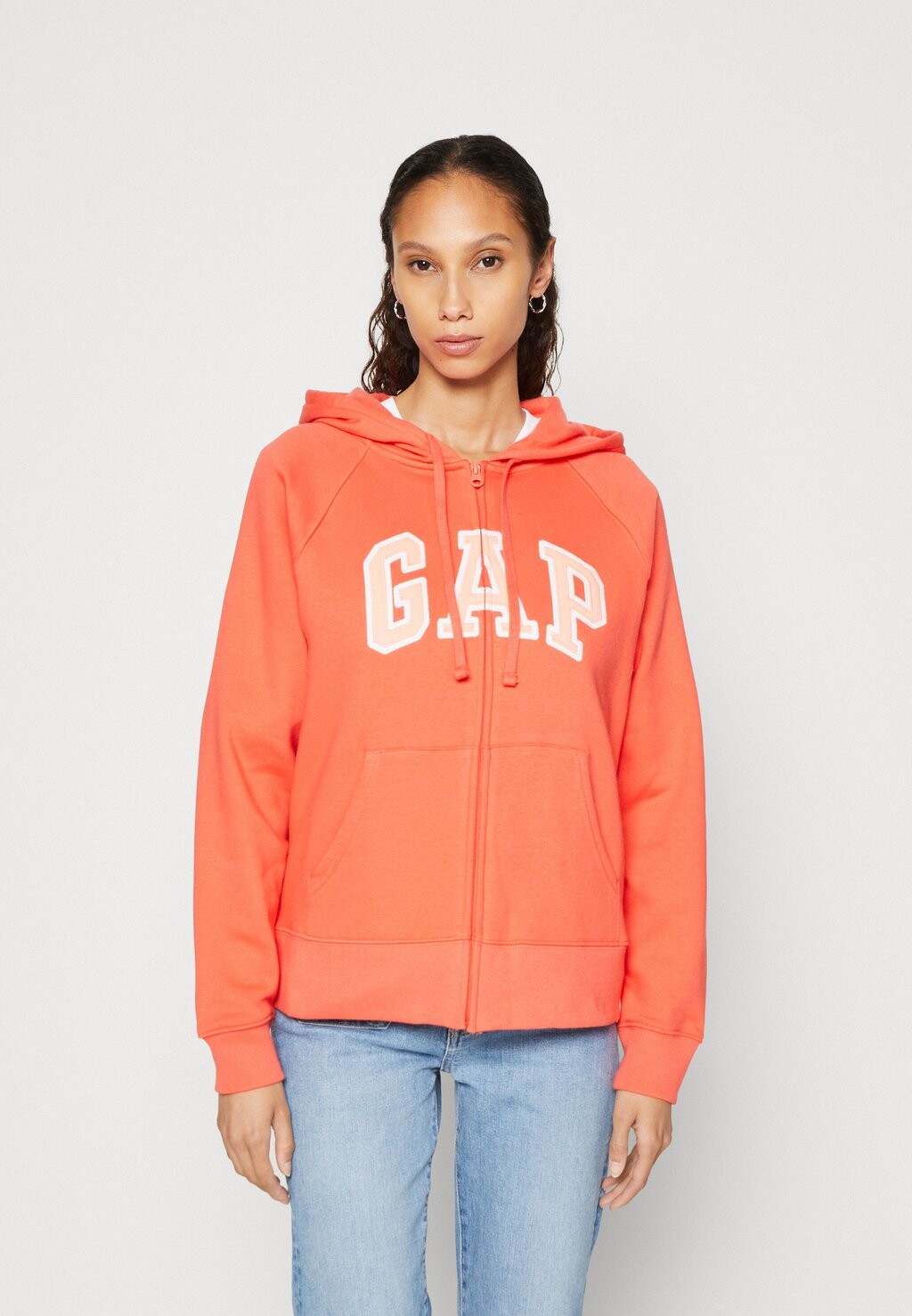 

Толстовка на молнии GAP, Оранжевый