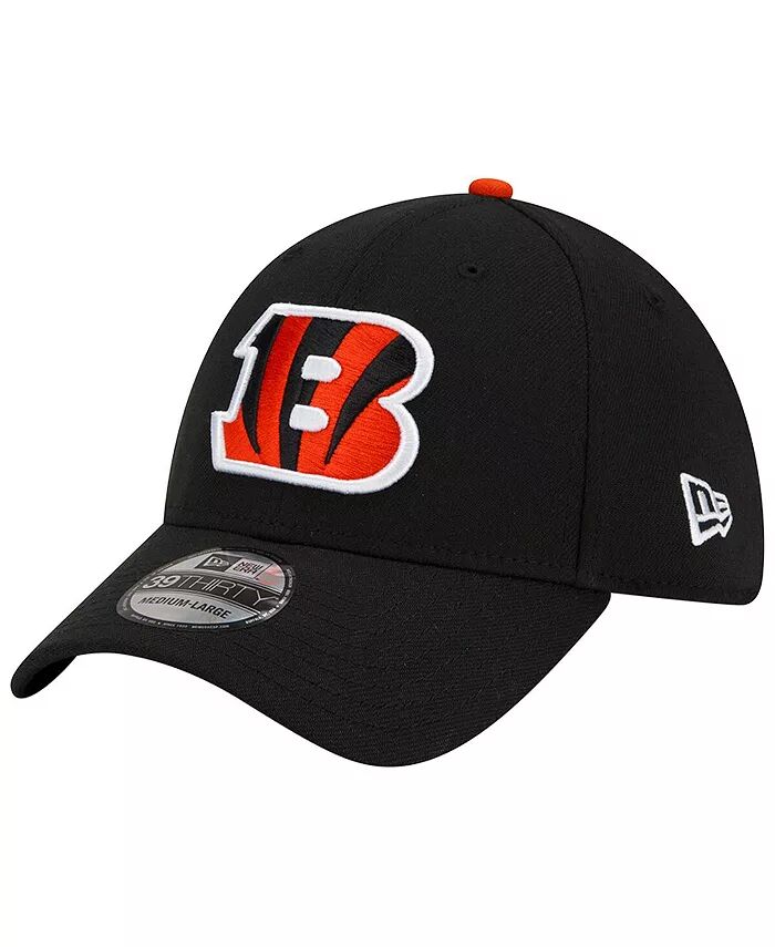 

Мужская черная кепка Cincinnati Bengals Classic 39THIRTY Flex Hat New Era, черный