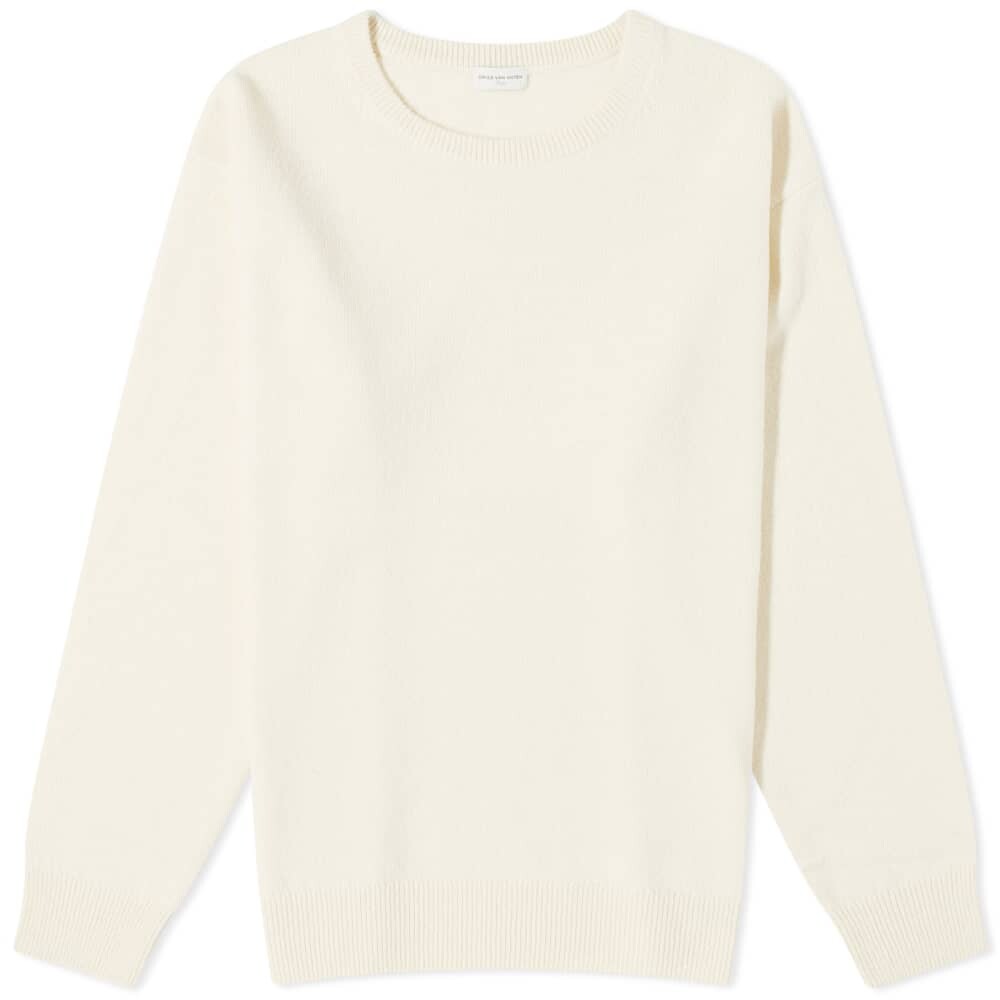 

Dries Van Noten Свитер Monty Crew Knit, экрю