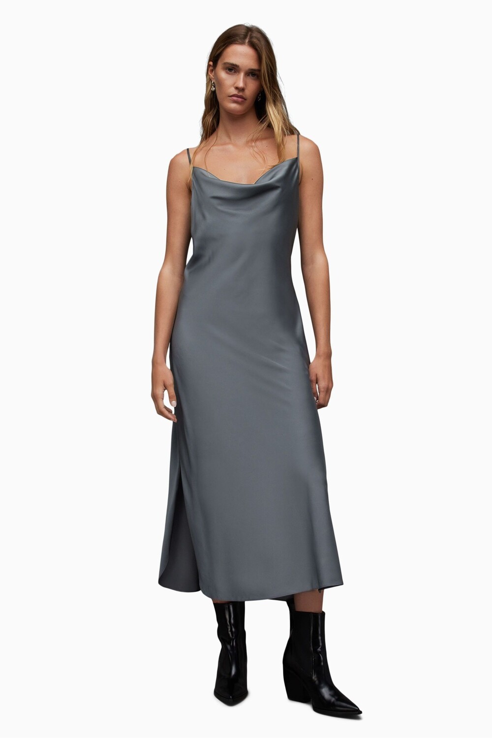 

Платье AllSaints Hadley All Saints, серый