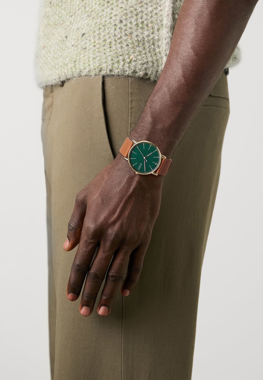 

Часы SIGNATUR Skagen, коричневый