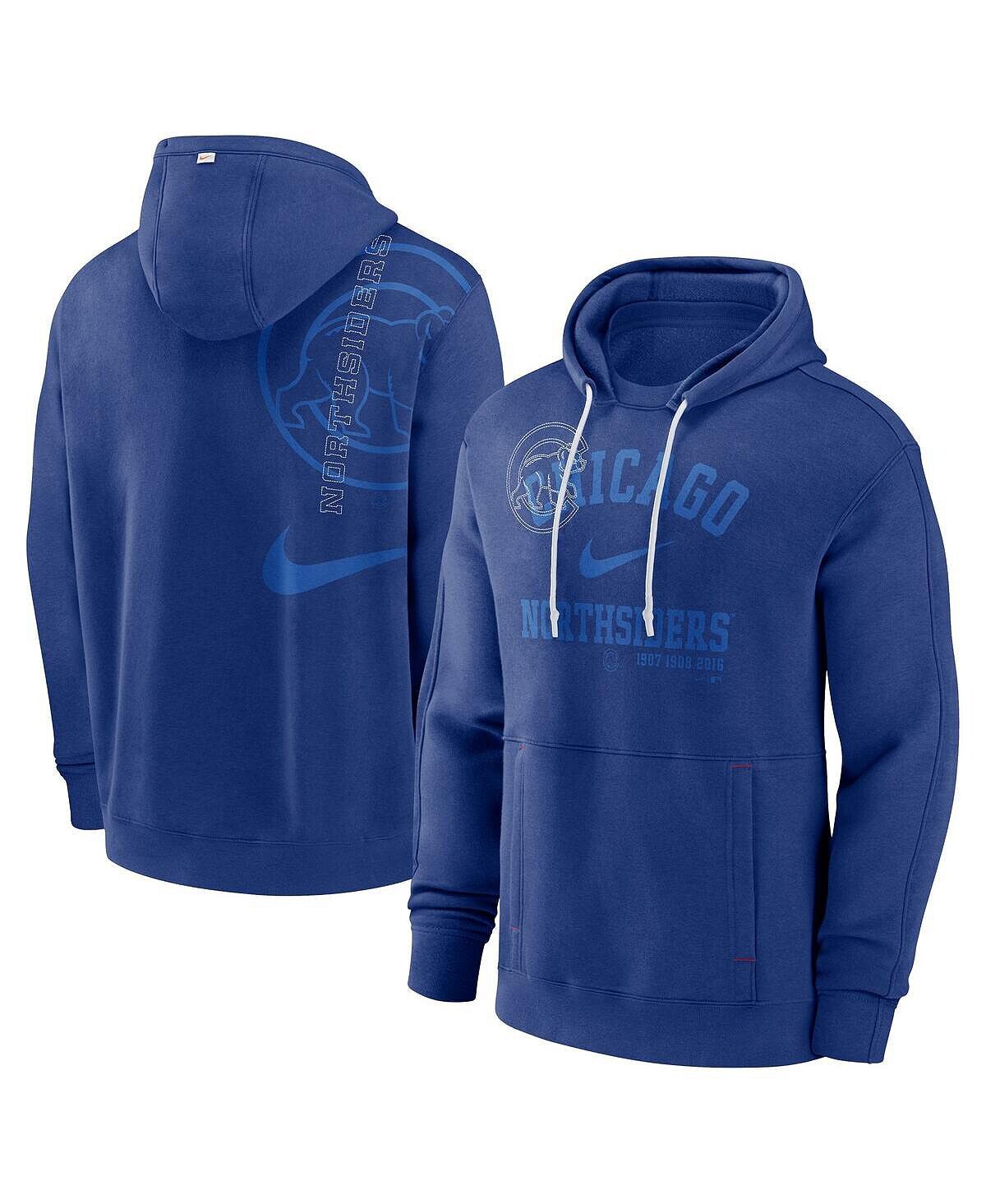 

Мужской пуловер с капюшоном Royal Chicago Cubs Statement Ball Game Nike