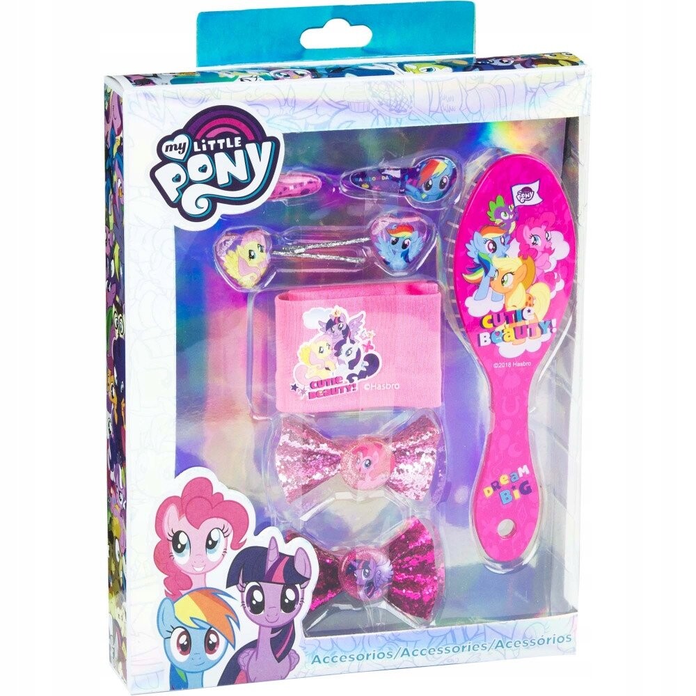 

My Little Pony, расческа, зажимы, ластики Kids Euroswan