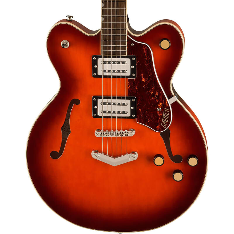

Электрогитара Gretsch G2622 Streamliner Center Block Double-Cut Electric Guitar w/ V-Stoptail, Fireburst