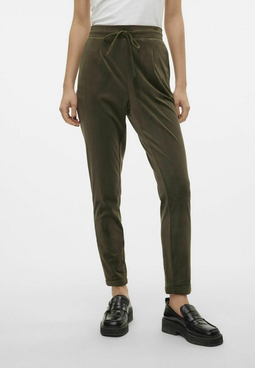 

Тканевые брюки Vero Moda, темно-зеленый