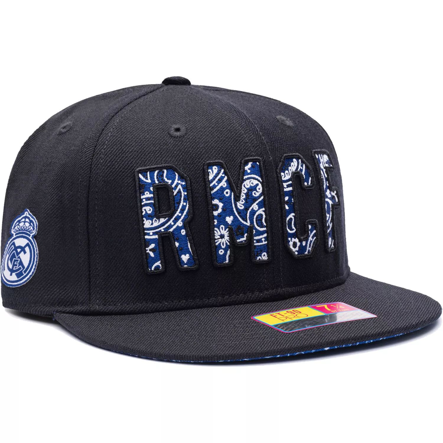 цена Мужская темно-синяя приталенная шляпа Real Madrid Bode