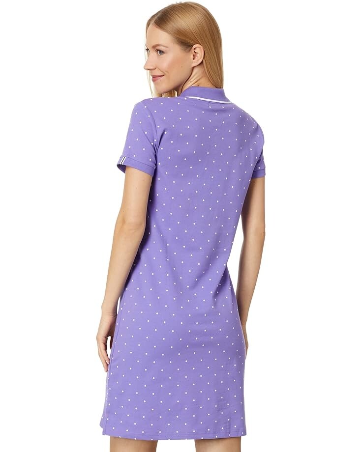 

Платье U.S. POLO ASSN. Dot Polo Dress, цвет Purple Haze