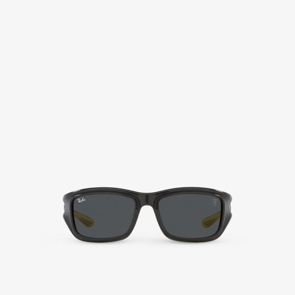 

RB4405M Солнцезащитные очки Scuderia Ferrari в нейлоновой квадратной оправе Ray-Ban, желтый