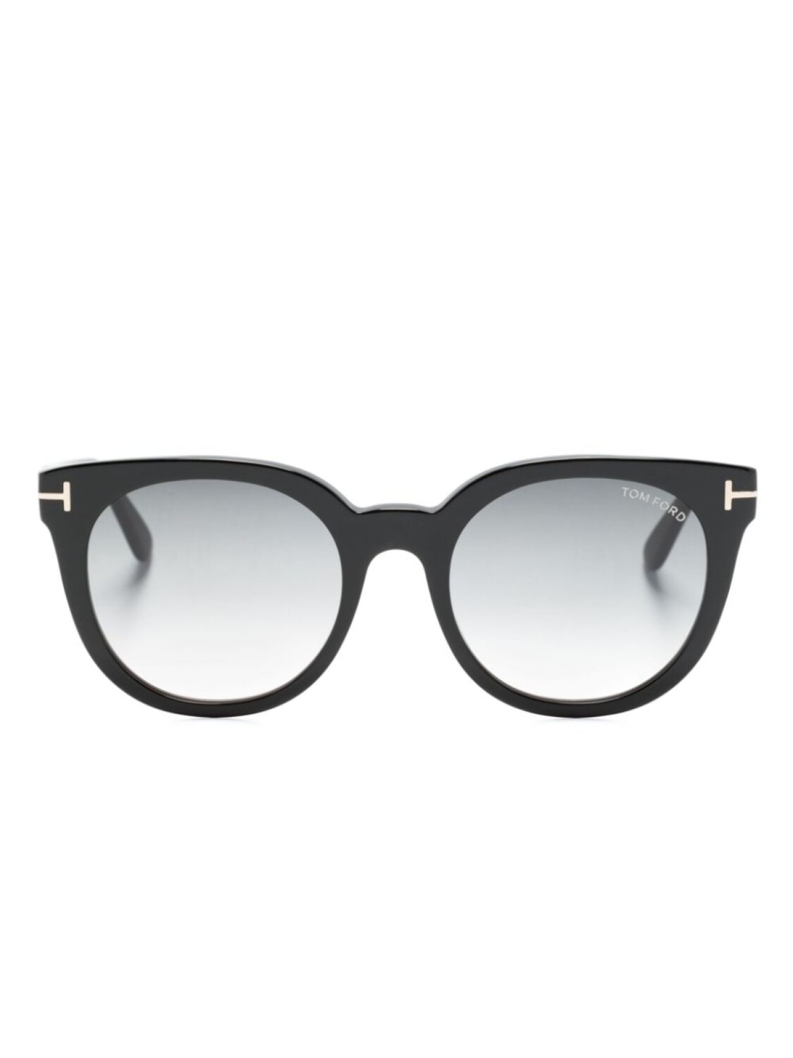 

TOM FORD Eyewear солнцезащитные очки Moira в круглой оправе, черный
