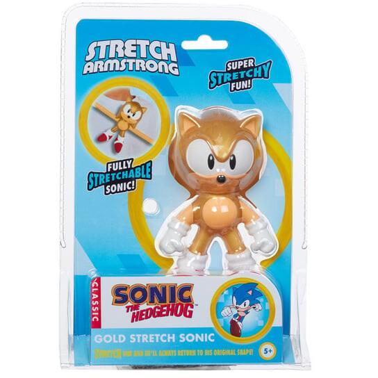 

COBI, растягивающаяся фигурка Золотого Соника STRETCH ARMSTRONG