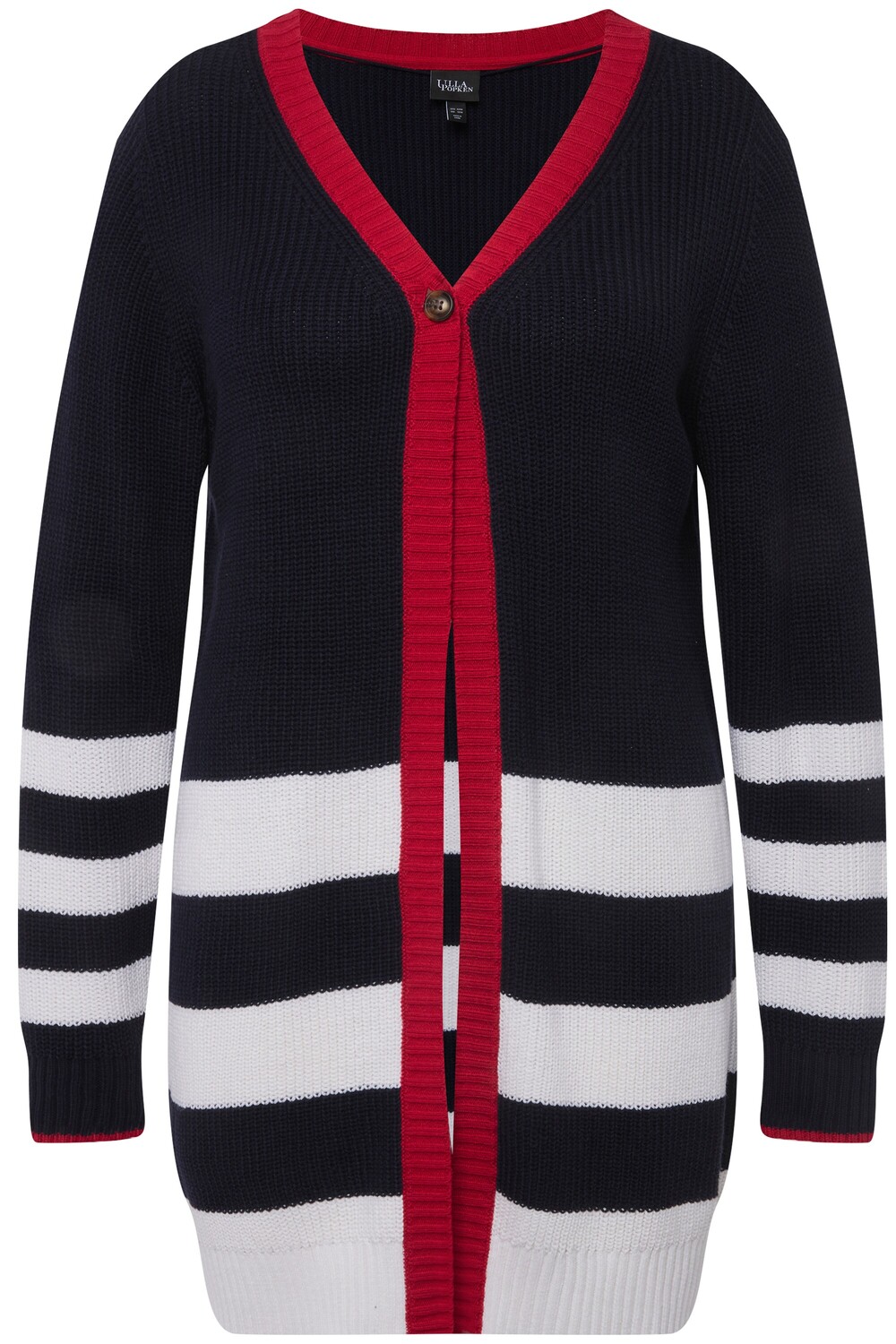 

Толстовка Ulla Popken Strickjacke, морской