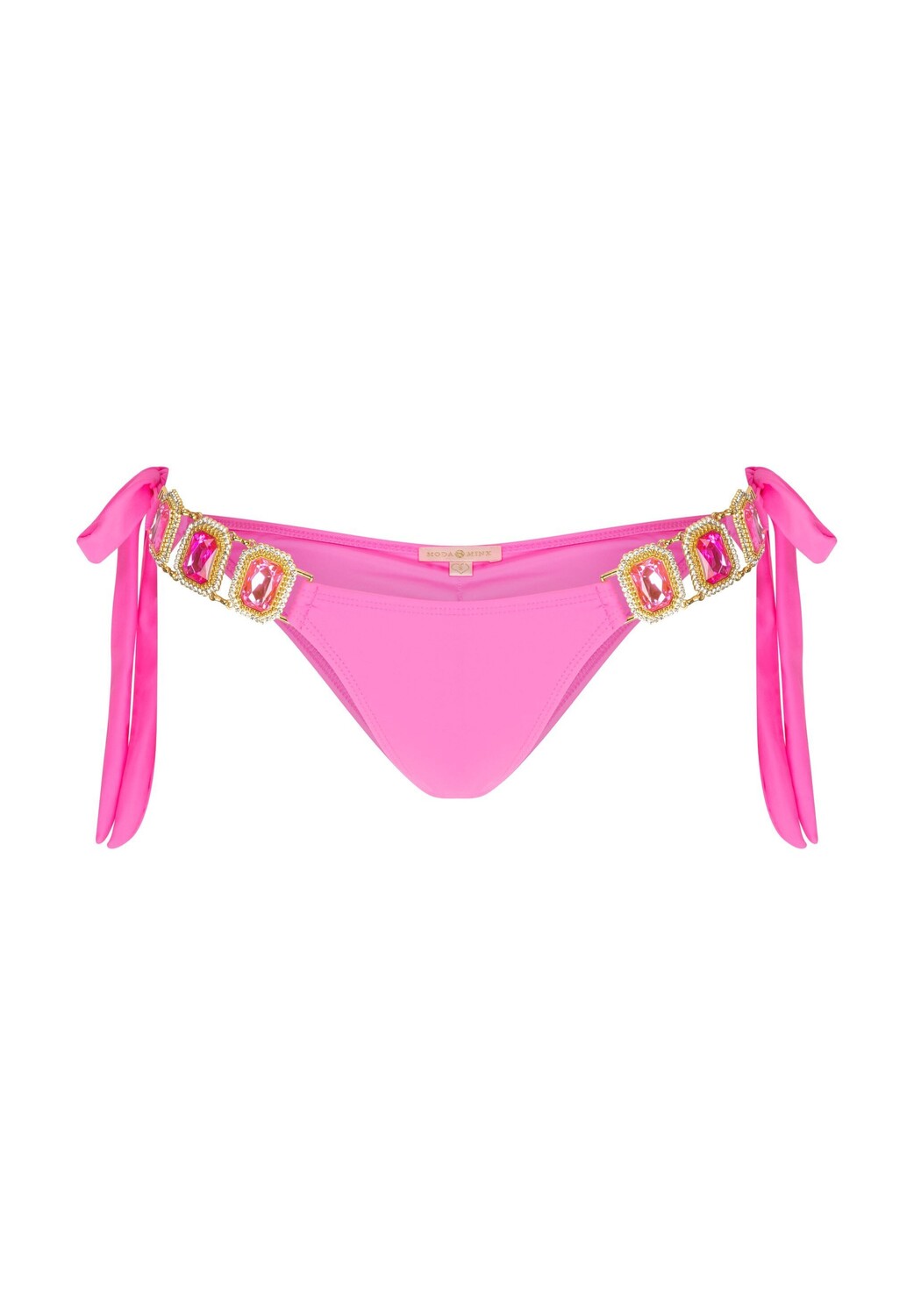 

Плавки бикини Moda Minx Bikini Hose Boujee Tie Side Brazilian, цвет Barbie Pink