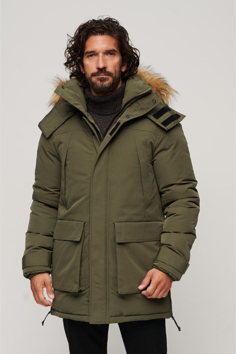 

Парка XPD Everest Superdry, зеленый