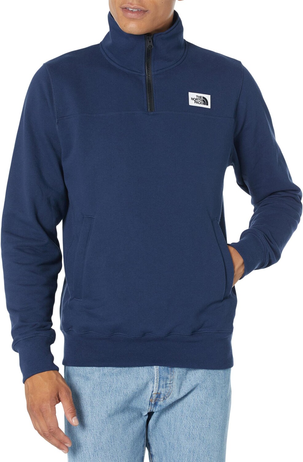 

Толстовка Heritage Patch 1/4 Zip The North Face, цвет Summit Navy
