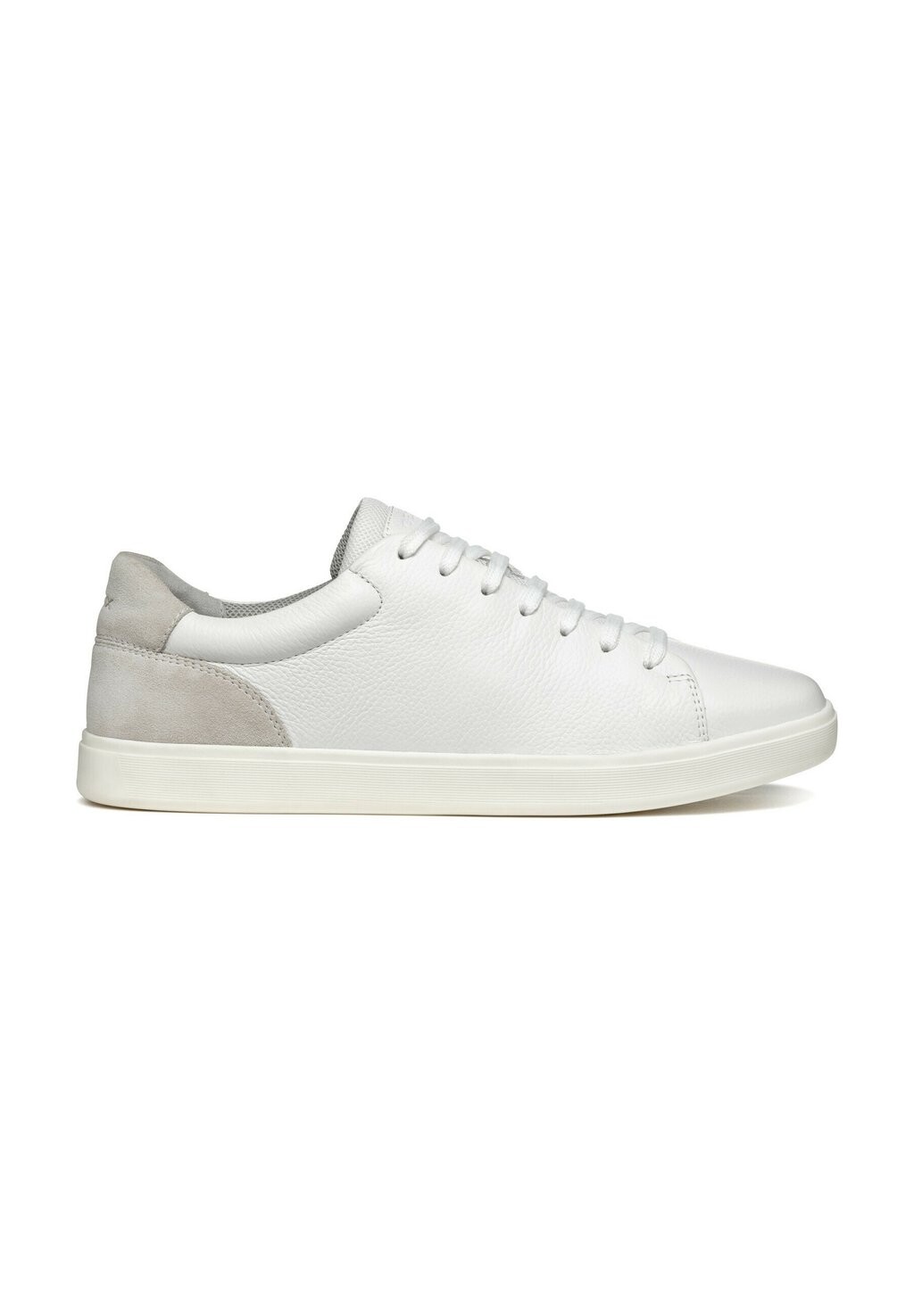 

Низкие кеды Geox, цвет white, Серый