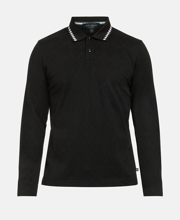 

Рубашка поло Ted Baker, черный