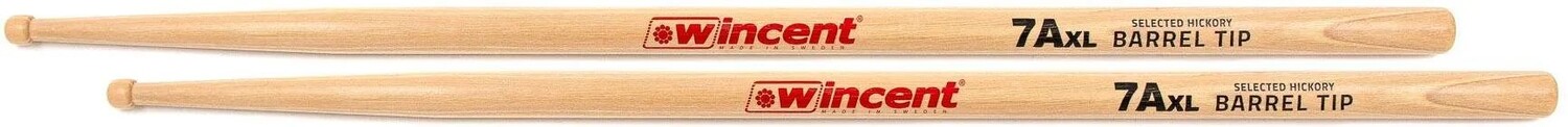 

Новые барабанные палочки Wincent Hickory — 7AXLBT, деревянный наконечник