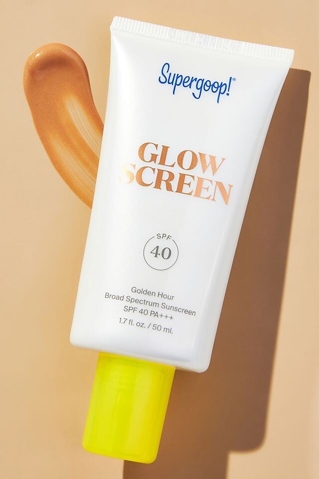 

Солнцезащитный крем Supergoop! SPF 40 Glowscreen, golden hour