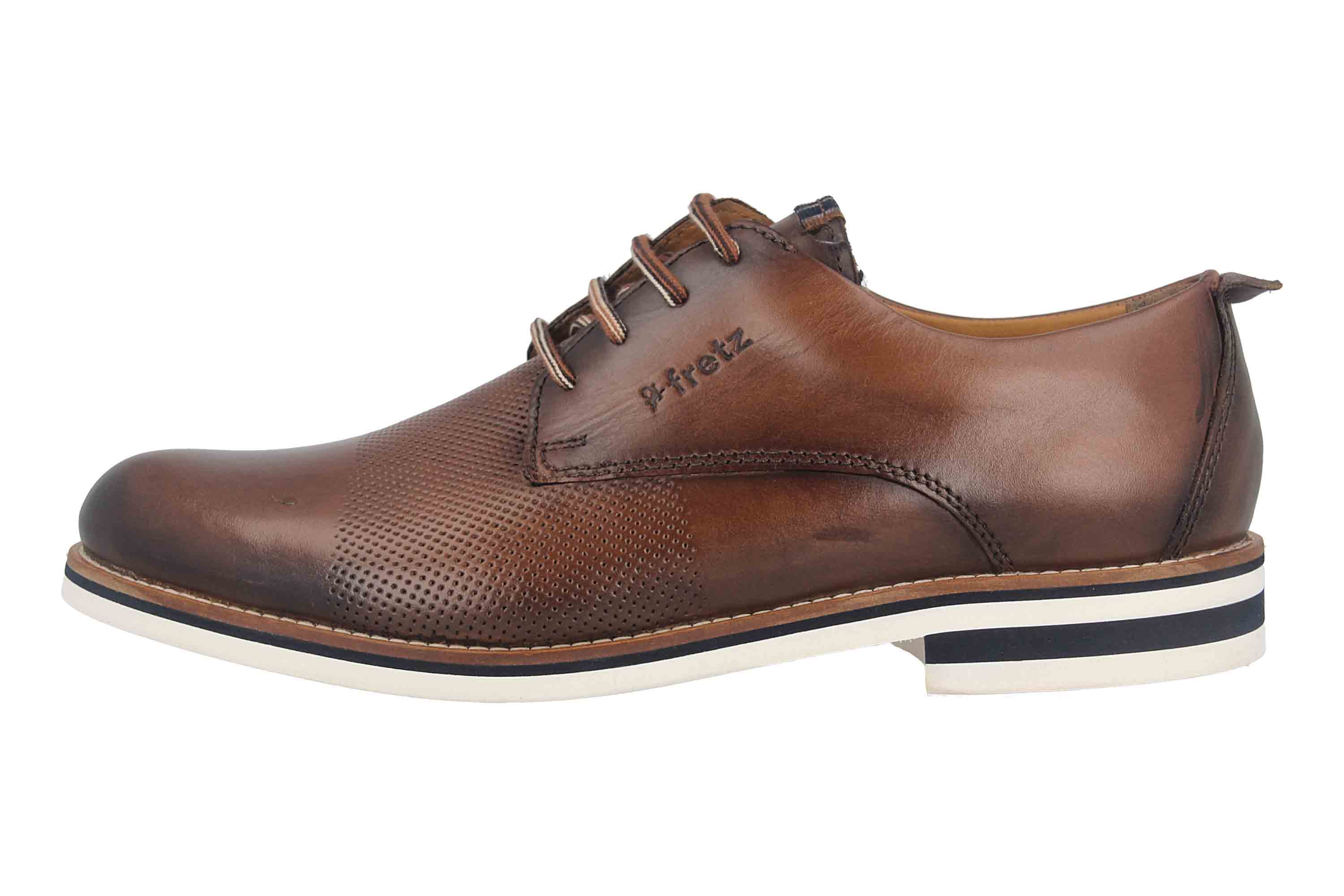 Туфли на шнуровке Fretz Men, коричневый