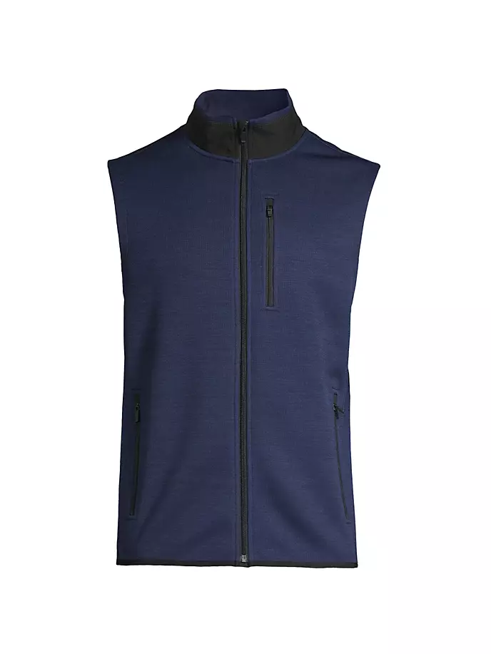 

Горный флисовый жилет Vineyard Vines, цвет nautical navy