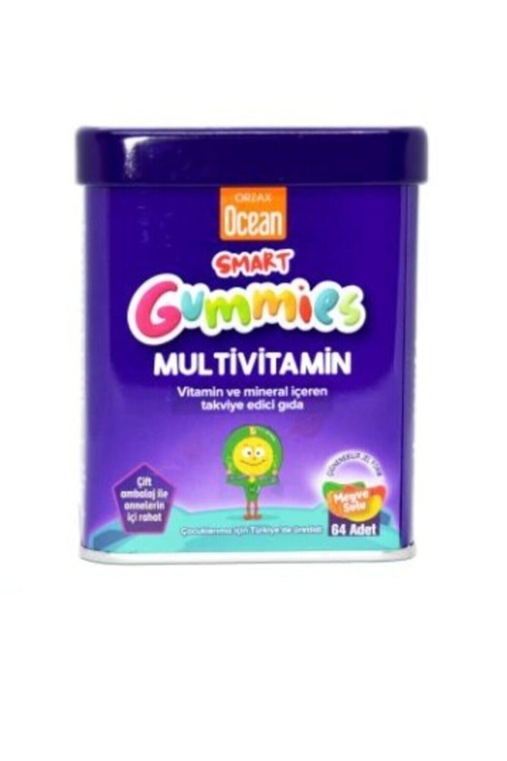 

Ocean Smart Gummies Multivitamin 64 шт жевательный гель